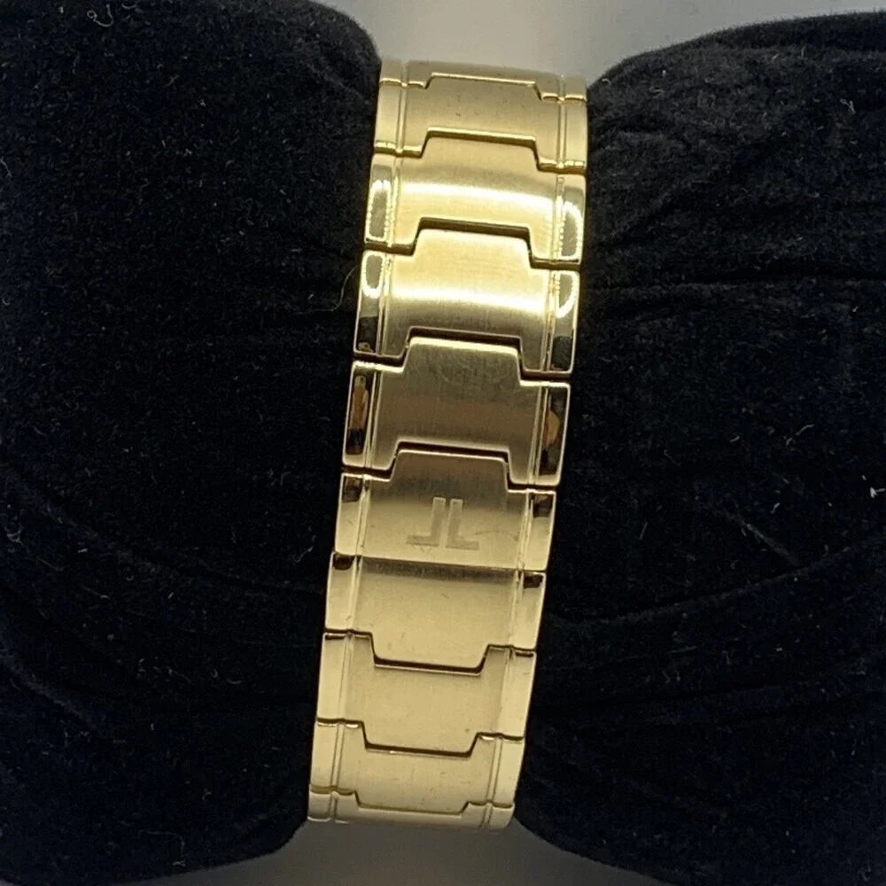 Jacques Lemans 1-1093G Women Gold Stainless Steel Analog Dial Quartz Watch ABA52